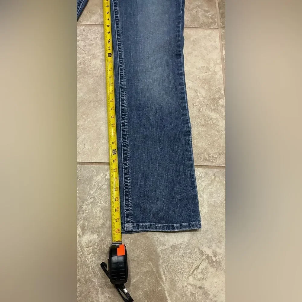 Ariat Real Denim Women’s Bootcut Jeans 32x32 Mid Rise Stretch EUC